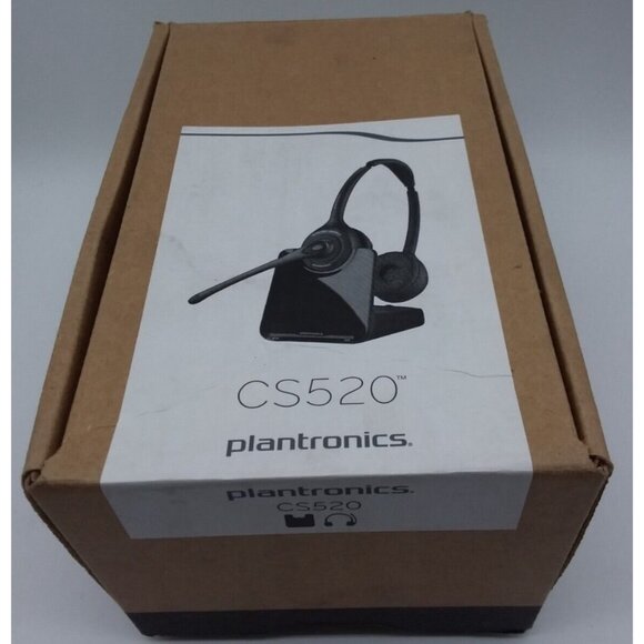 Plantronics CS520 Wireless Headband Headset System Black with Box 84692-01 - Picture 11 of 11